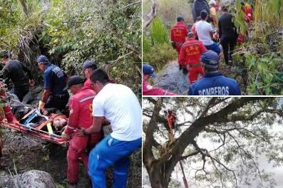 Tres rescates de parapentistas  han hecho los bomberos de Roldanillo en los últimos días.